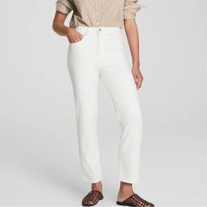 SPANX SPANXsculpt ReDefine Slim Straight Jeans Linen NWT Size 6